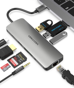 Vention 9 in 1 USB-C Multi-function Docking Station (TOLHB)