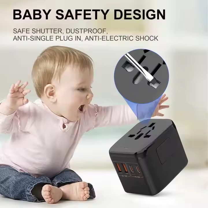 All-in-one Universal Travel Adapter - Image 3