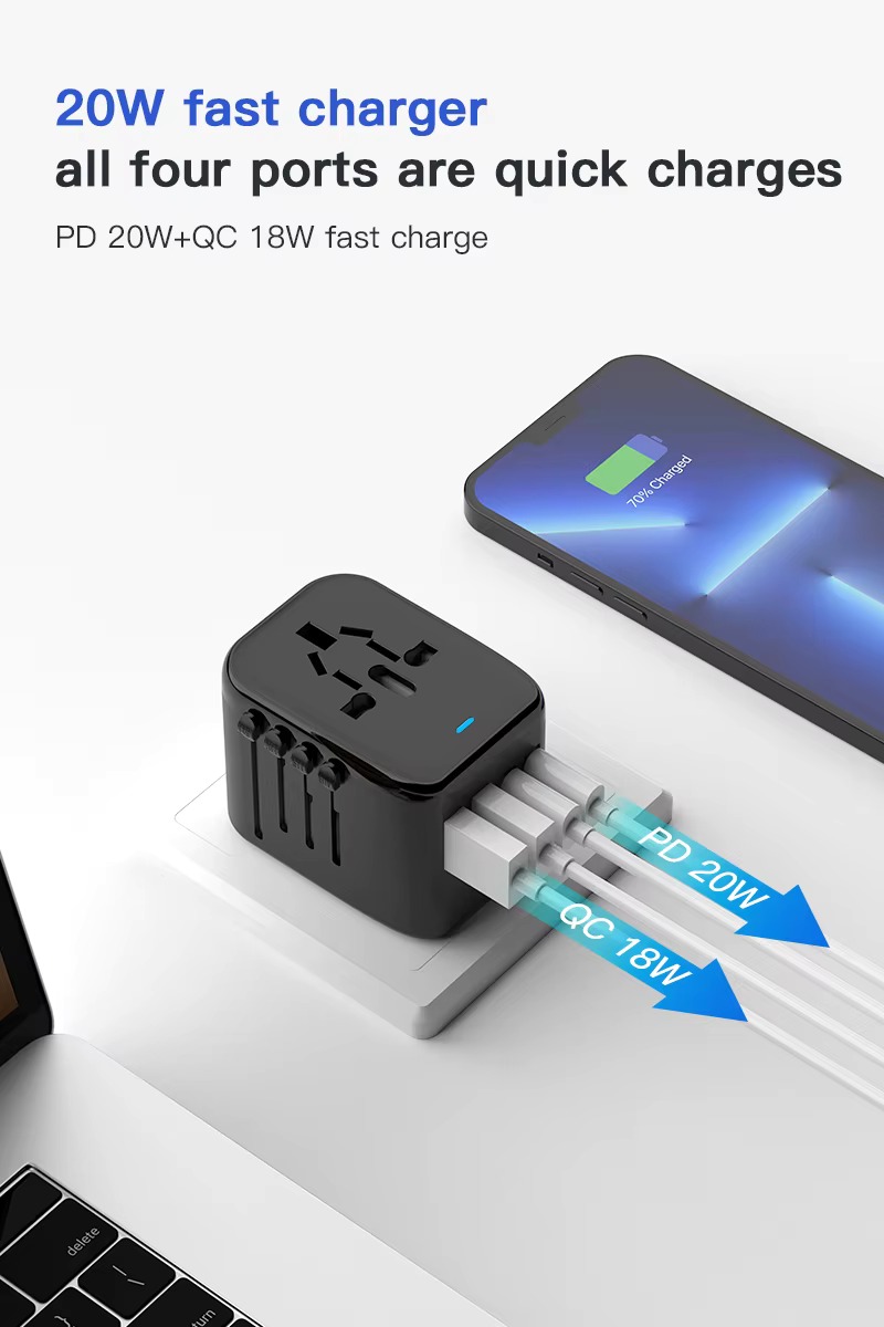 All-in-one Universal Travel Adapter - Image 5