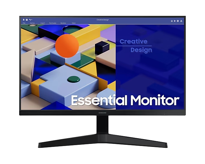 Samsung Essential 24″ FHD Monitor (MLS24C310EAMXUE)