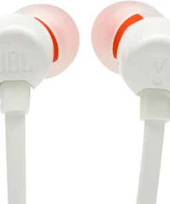 JBL T110 In-Ear Headphones (White)