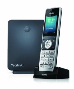 Yealink W60P Wireless DECT IP Phone with Base Station