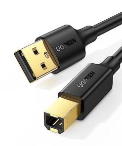 UGREEN USB 2.0 AM to BM Print Cable 3 m (Black)(UG- 10351/US135)