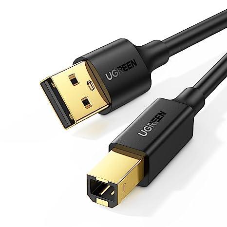 UGREEN USB 2.0 AM to BM Print Cable 3 m (Black)(UG- 10351/US135)