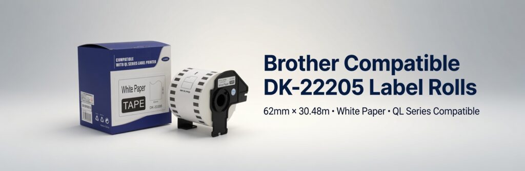 Brother Compatible DK-22205 Label Rolls