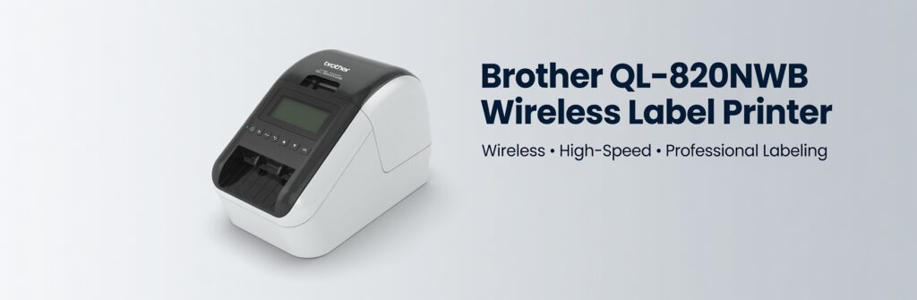 Brother QL-820NWB Wireless Label Printer