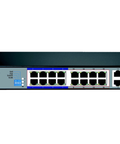 D-Link DES-F1016P-E 16-port Fast Ethernet Unmanaged Long Range 250m PoE+ Surveillance Switch
