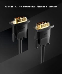 Vention VGA (3+9) Male to Male Cable 10 M Black 