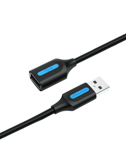 Vention USB 2.0 A Male to A Female Extension Cable 5M Black CBIBJ