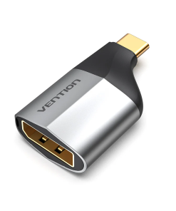 Vention Type-C to DP Adapter Gray Metal Type – TCCHO