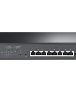 TP‑Link JetStream 10‑Port Gigabit Smart Switch with 8 PoE+ Ports & 2 SFP Slots – TL‑SG2210MP