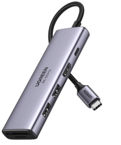 UGREEN 6-in-1 USB-C Multifunction Adapter (UG- 15598/CM512)