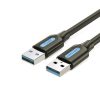 Vention USB 3.0 A Male to A Male Cable 1.5 m Black PVC CONBG