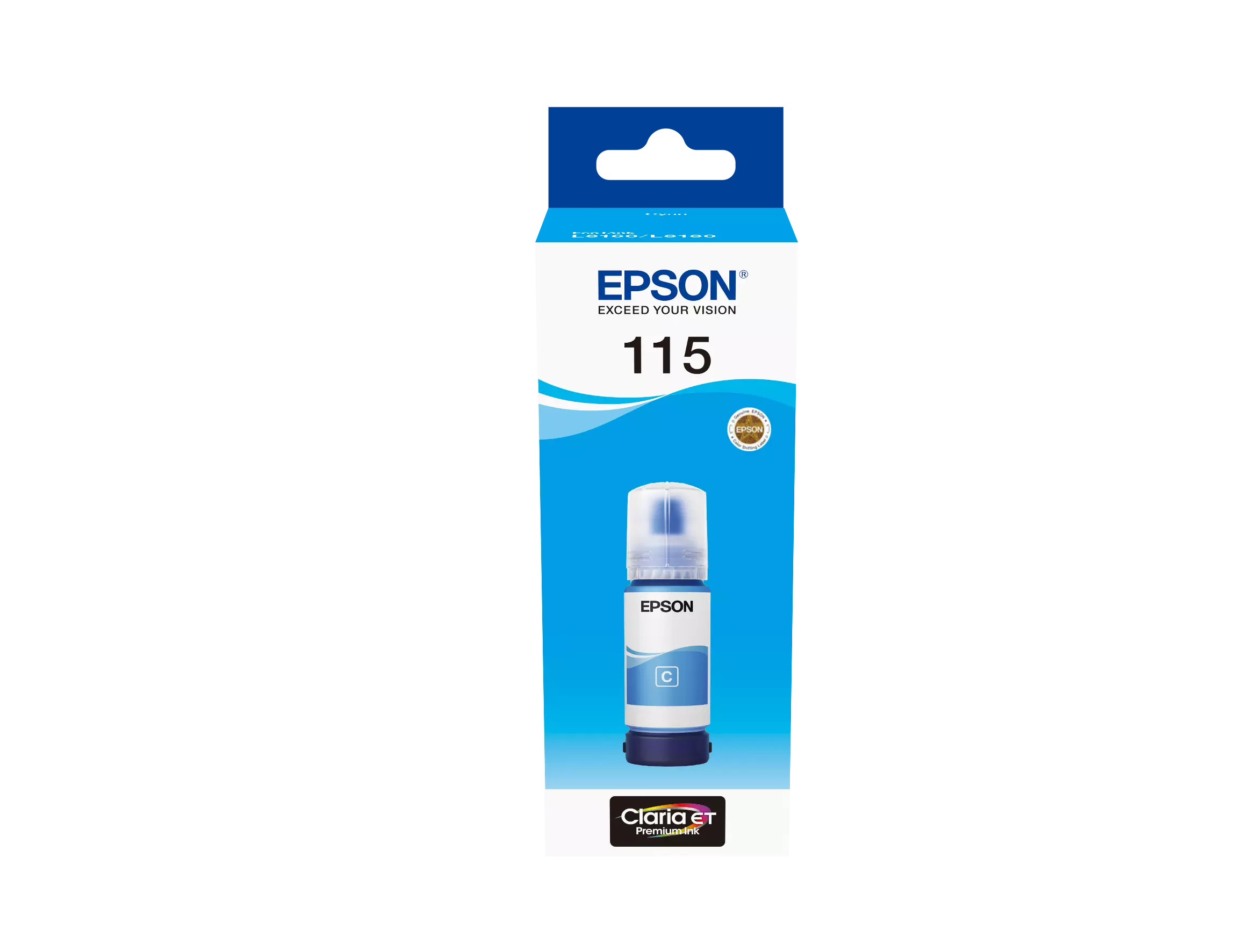 Epson 115 EcoTank Cyan Ink Bottle (70 ml) C13T07D24A