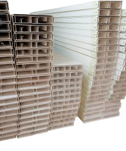 50mm x 250mm Metal Trunking - Powder Coated