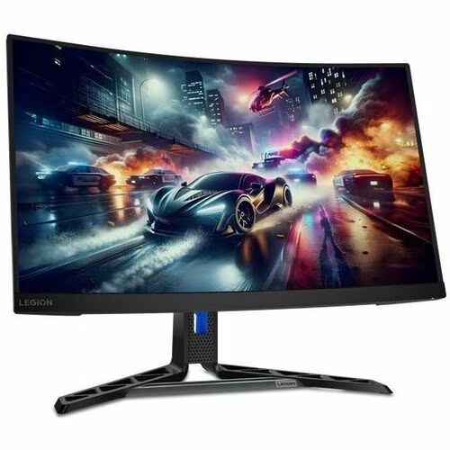 Lenovo Legion R27qc‑30 27″ QHD Curved Gaming Monitor – Raven Black