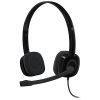 Logitech H151 Stereo Headset with Noise-Cancelling Mic - 981-000350