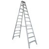 Aluminium Double-Sided A Shape Ladder 12 Steps