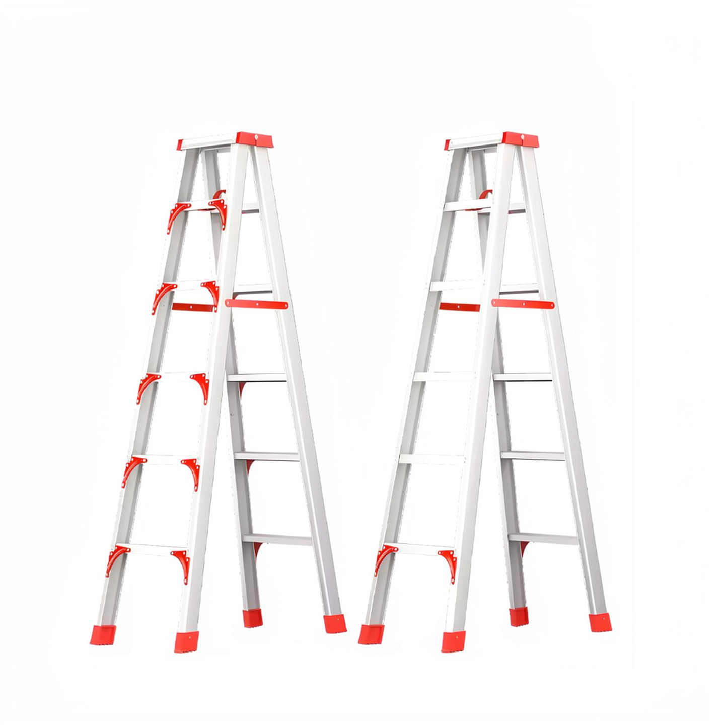 Aluminium Double Sided A Shape Ladder 5 Steps (IDSL5)