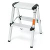 Aluminium Double Sided A Shape Step Stool Ladder 2 Steps