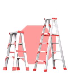 Aluminium Double Sided A Shape Step Stool Ladder 2 Steps (IDSL2)