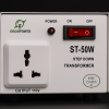 Drom Power 50W Step-Down Transformer (ST-50W) – 220V to 110V Voltage Converter