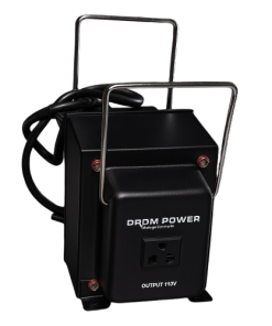 Drom Power 100W Step-Down Transformer – 220V to 110V Voltage Converter