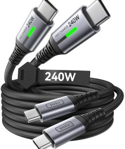 Iniu Usb C to Usb C Cable, 240w Fast Charging 6.6ft