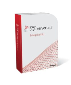 Microsoft ESU for SQL Server 2012 Standard 2 Core Pack