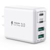 USB C Charger Block, 40W 4-Port Fast Charger iPhone 16
