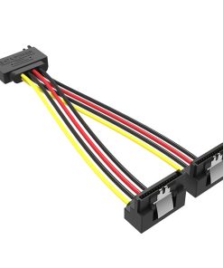 Vention SATA 15P Male to Female Power Splitter Cable – 0.15 Meter – VEN-KDBBB