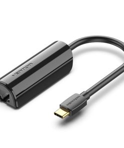 Vention USB-C to Gigabit Ethernet Adapter 0.15M Black (CFBBB)