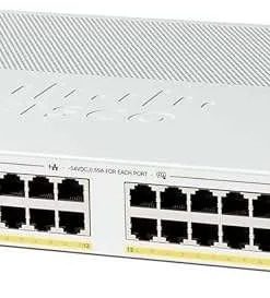 Cisco Catalyst 1300-24P-4G Managed Switch, 24 Port GE, PoE, 4x1GE SFP,(C1300-24P-4G)