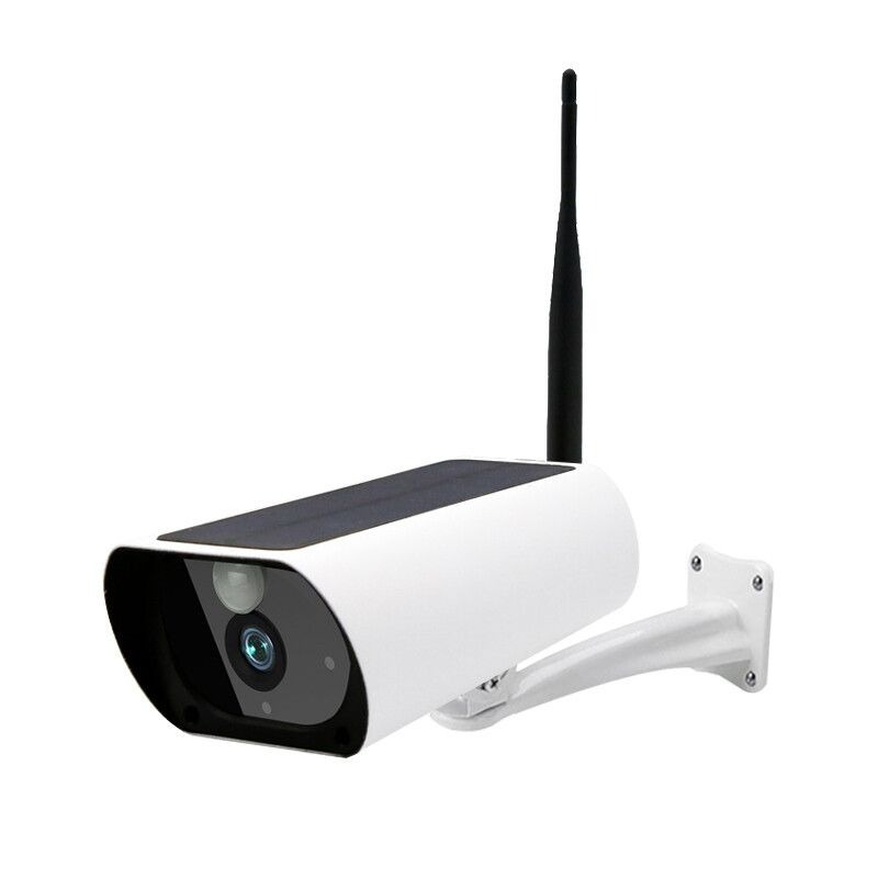 Solar Rechargeable Battery Outdoor Security Wireless IP Camera 1080P