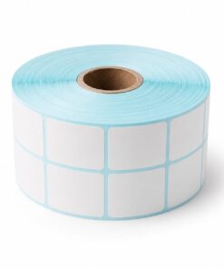 27mm x 27mm Self Adhesive Thermal Barcode Rolls – 5000 Stickers