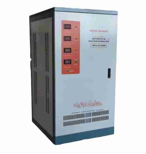DROM SVC 3E 80kW Three Phase Servo Motor Voltage Stabilizer
