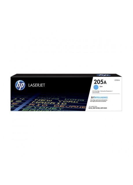 HP 205A Cyan Original LaserJet Toner Cartridge