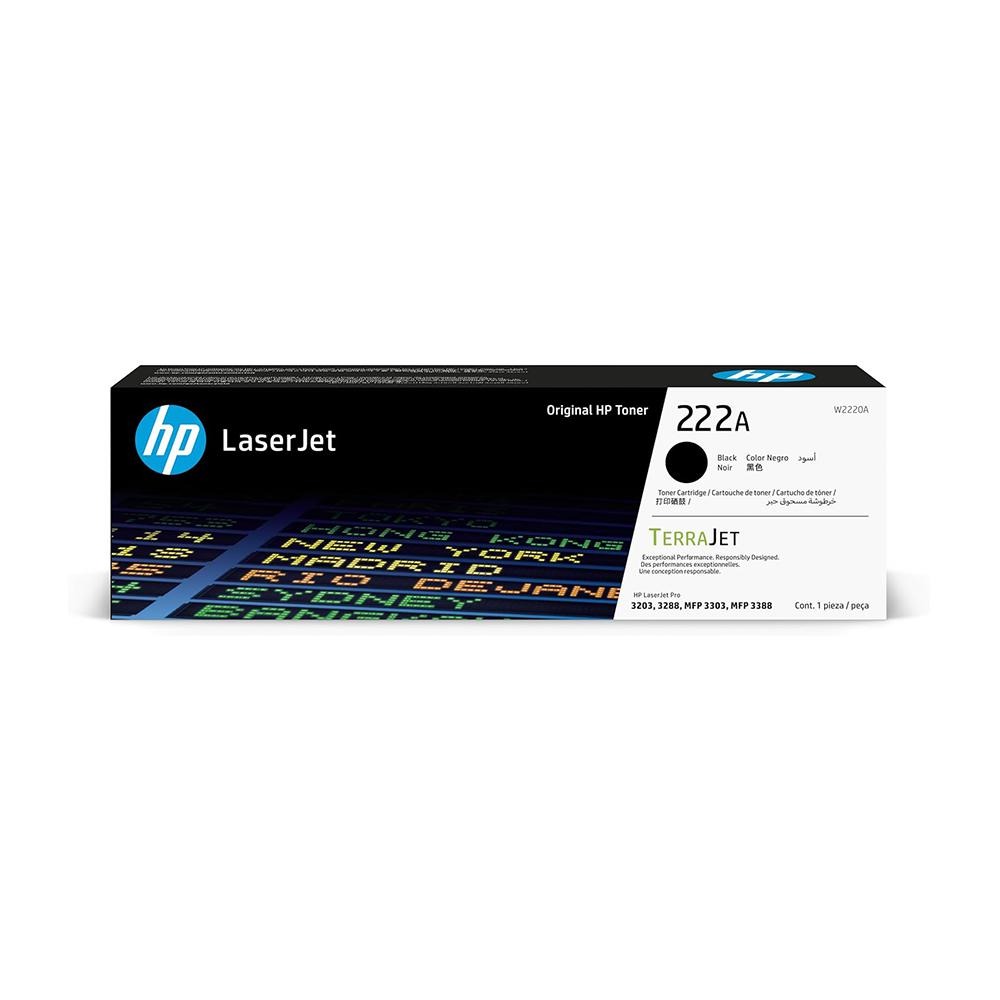 HP 222A Black (W2220A) Original LaserJet Toner Cartridge