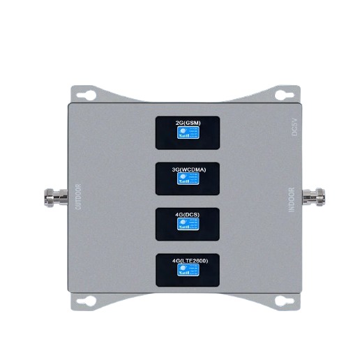 Quadband 2G, 3G, 4G DCS, 4G LTE Mobile Network Signal Booster
