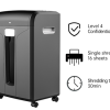 DELI E14400 16-Sheet Cross-Cut Paper Shredder