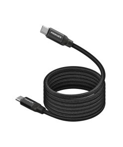 Promate 60W Power Delivery Self-Organizing Magnetic USB-C Cable (Springy)