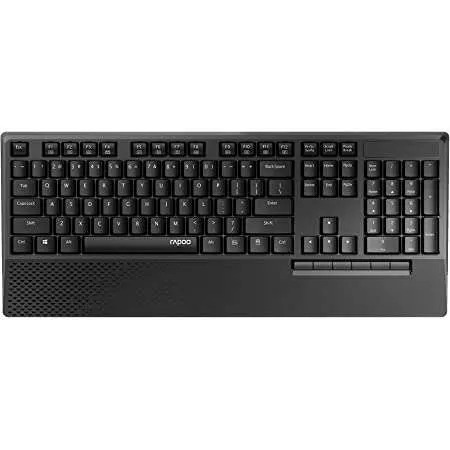 Rapoo Spill Resistance Wired USB Keyboard NK1800 - Black
