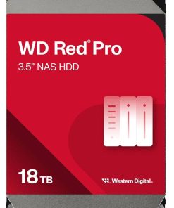 Western Digital 18TB WD Red Pro NAS Internal Hard Drive 7200 RPM 512MB Cache