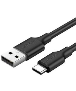 Ugreen USB-A 2.0 To USB-C Cable Nickel Plating 2m (Black) – UG-60118
