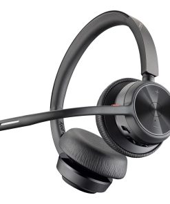 Poly Voyager 4320-UC Wired/Wireless Bluetooth Stereo Headset MS Teams Certified USB-A with BT700 Adapter (76U49AA)