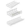 550mm x 50mm x 2440mm Wire Mesh Cable Tray for Commercial and Industrial Cable Management
