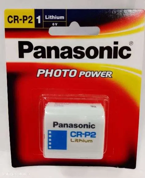 Panasonic CR-P2 Lithium Battery 6V