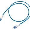 R & M Patch Cord CU Classic Unshielded CAT6 AWG26 LSZH Blue 2m R881023