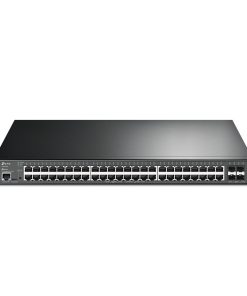 TP Link TL-SG3452XP JetStream 48-Port Gigabit and 4-Port 10GE SFP+ L2+ Managed Switch with 48-Port PoE+