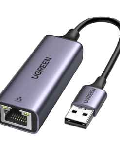 UGREEN USB 3.0 to RJ45 Gigabit Ethernet Adapter Aluminum Case (Space Gray) – CM209